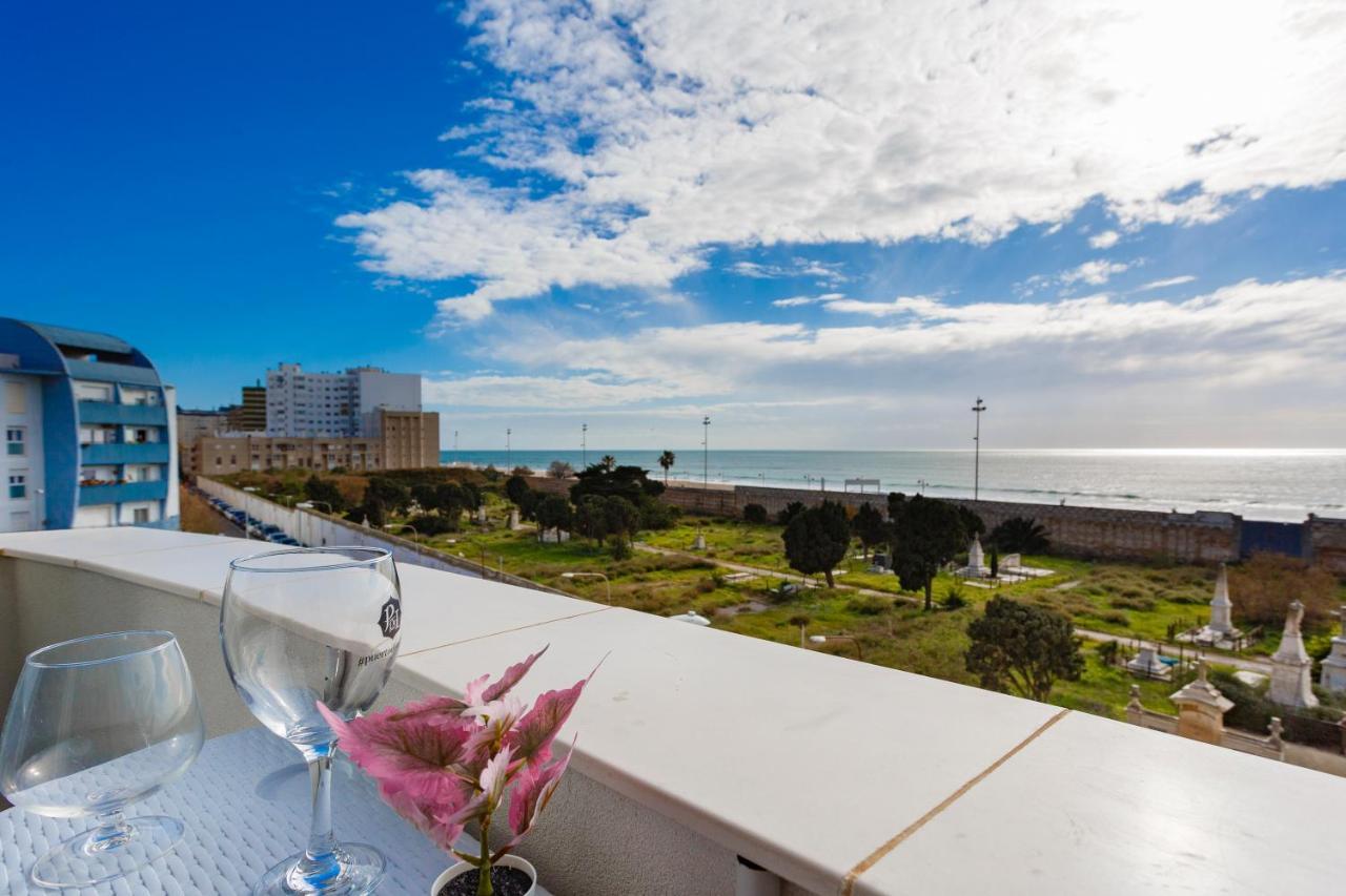 Poseidon Beach Apartment & Parking By Cadiz4Rentals מראה חיצוני תמונה