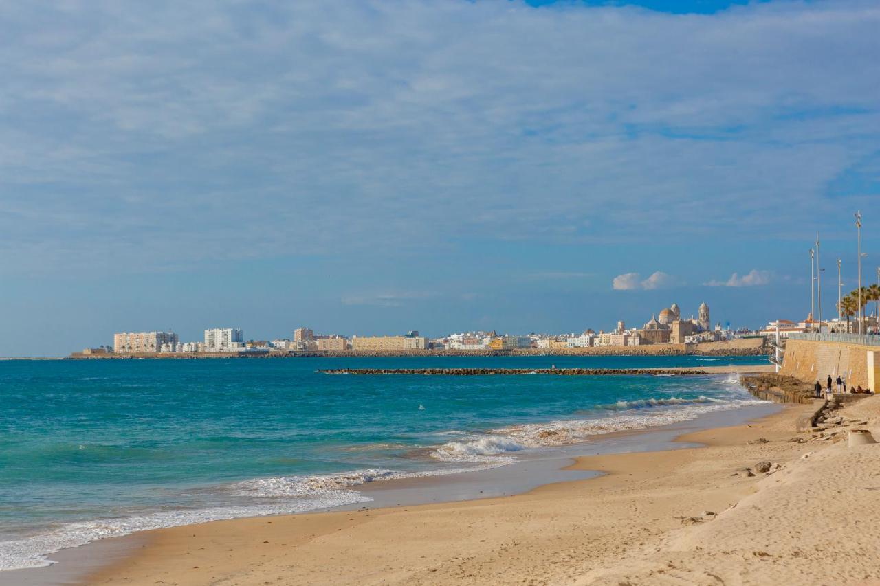 Poseidon Beach Apartment & Parking By Cadiz4Rentals מראה חיצוני תמונה