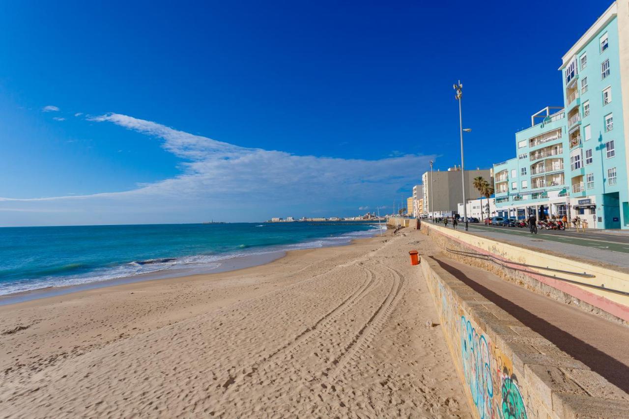 Poseidon Beach Apartment & Parking By Cadiz4Rentals מראה חיצוני תמונה